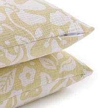 Vista Cotton Jacquard Reversible European Pillowcases (Set of 2)